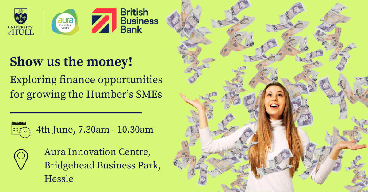 Show us the money!  Exploring finance opportunities for growing the Humber’s SMEs