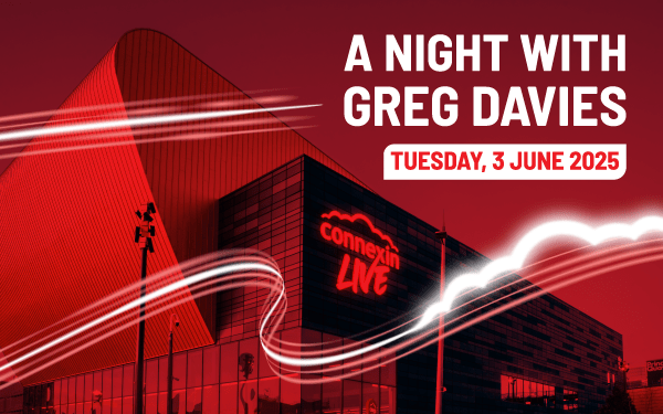 Greg Davies Live: An Evening of Laughter, Fine Dining & Connections