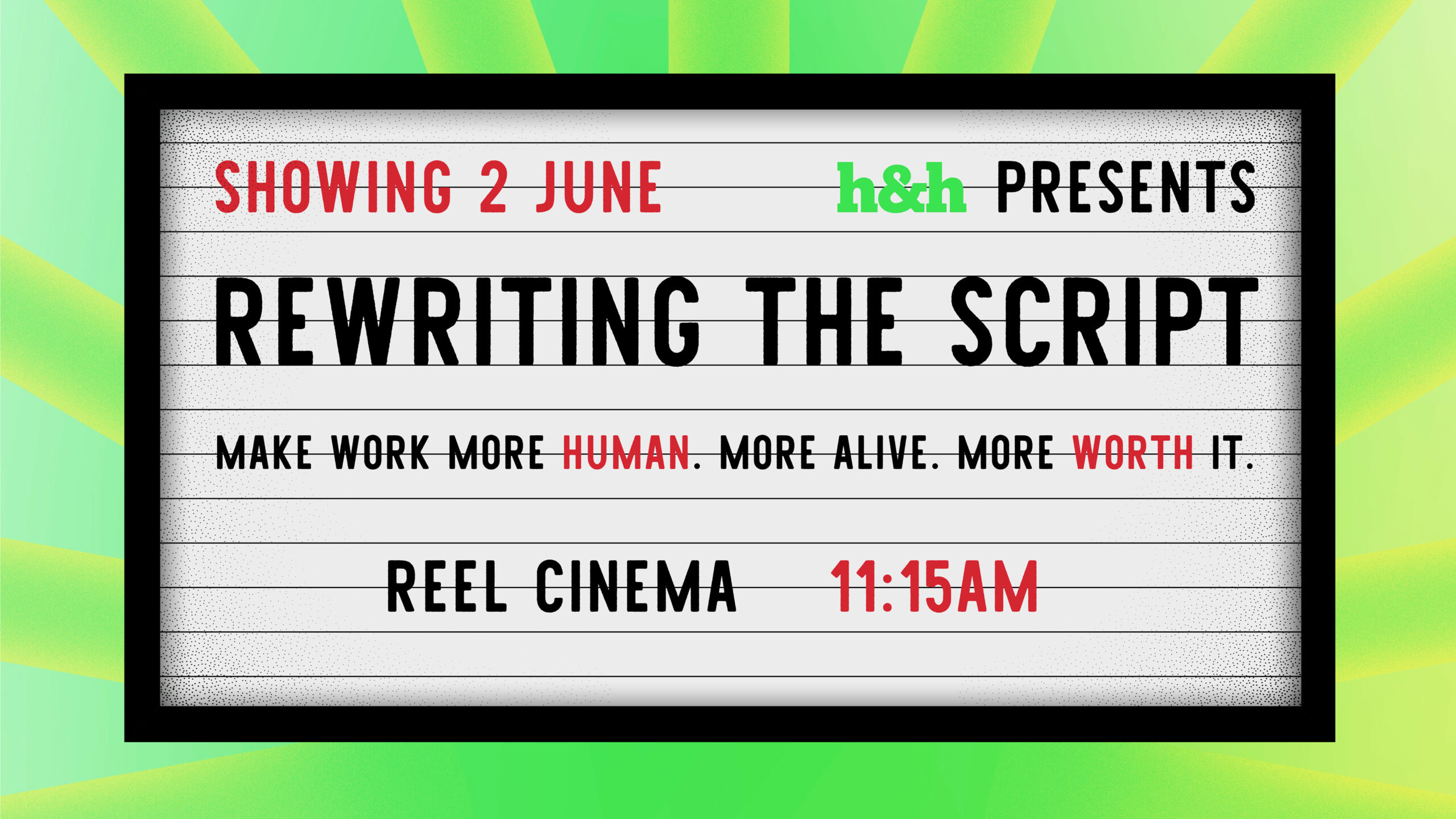 Rewriting The Script - Humber Business Week